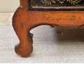 Asian Hand Painted And Carved Wooden Storage Chest