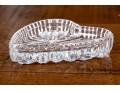Simon Pearce Crystal Footed Bowl With Waterford Crystal Ring Dish