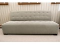 Stylish Crate & Barrel Tufted Sofa