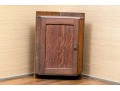 Diminutive Antique Oak Corner Cabinet