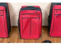 Set Of 5 Swiss, Victorionox Canvas Luggage Pieces
