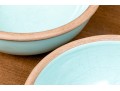 Chic Set Of 10 Glazed Ceramic Bowls