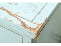Fabulous Vintage Paint Finished Cedar Blanket Chest 