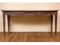 Vintage Oak Single Drawer Console Table