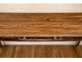 Vintage Oak Single Drawer Console Table