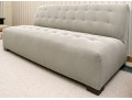 Stylish Crate & Barrel Tufted Sofa