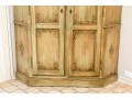 Charming, Provincial Style Corner Cabinet