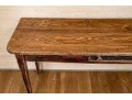 Vintage Oak Single Drawer Console Table