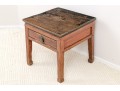 Vintage Chinese Wood Side Table
