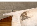 Semi-Antique Carved Wooden Trencher Bowl