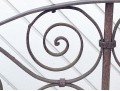 Vintage Wrought Iron French Transom