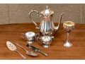 Lovely Collection Of 7 Assorted Silver Plated Serving Wares