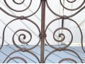 Vintage Wrought Iron French Transom
