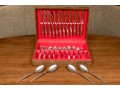 Wm. Rogers MFG. Co. Solid Stainless Steel Flatware Service, With Case