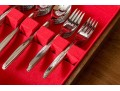 Wm. Rogers MFG. Co. Solid Stainless Steel Flatware Service, With Case