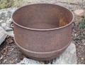 Antique Iron Cauldron