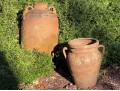 Terracotta And Iron Planters