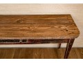 Vintage Oak Single Drawer Console Table