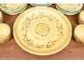 French 25 Piece Terre Provence Ceramic Service