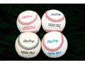 Grouping Of 4 MLB Autographed Baseballs, By Multiple Players