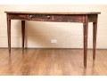 Vintage Oak Single Drawer Console Table