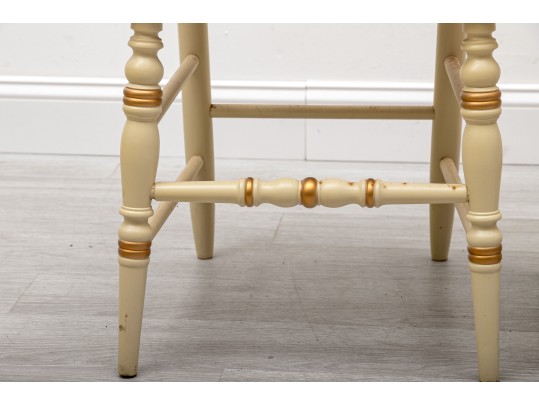 Five L. Hitchcock 1984 - 1991 Limited Edition Colonial Christmas Chairs