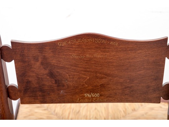 (1985 - 1991) Limited Edition Lambert Hitchcock Thanksgiving Chairs