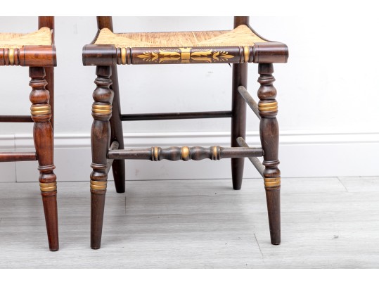 (1985 - 1991) Limited Edition Lambert Hitchcock Thanksgiving Chairs