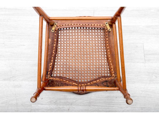 1970's American Country Ladder Back Children's Chair