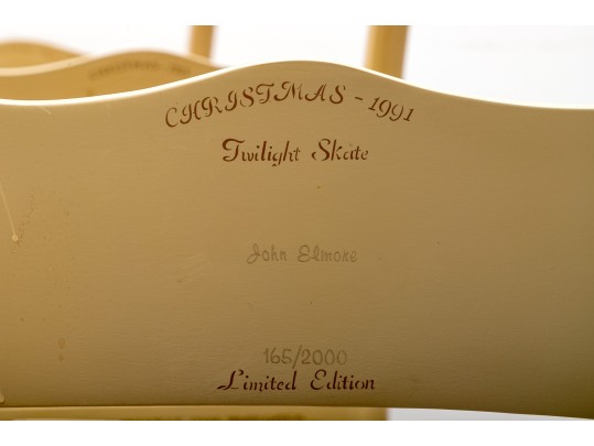 Five L. Hitchcock 1984 - 1991 Limited Edition Colonial Christmas Chairs