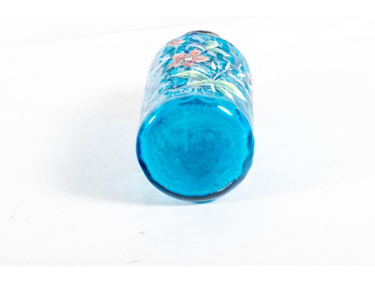 Assorted Blue Depression Glass Salt Shakers