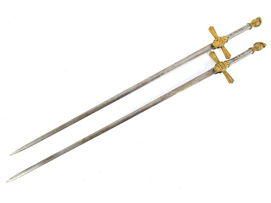 1840's Early Civil War Militia NCO Short Swords 