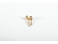 14k Yellow Gold Diamond Stud Earrings
