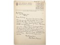 Fredrick Ballard Williams (American Painter, 1871-1956) Signed & Handwritten Letter To Art Dealer