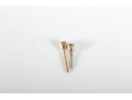 14k Yellow Gold Diamond Stud Earrings