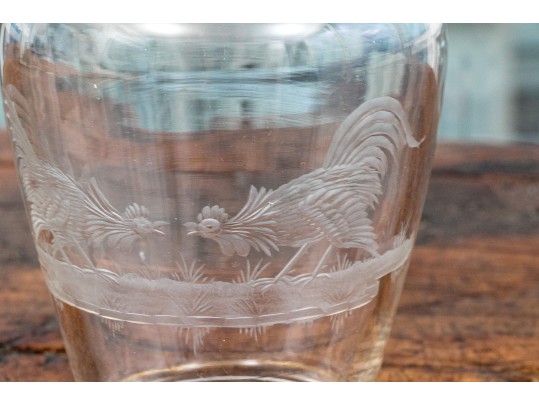 Vintage Glass Mixed Drink Decanter