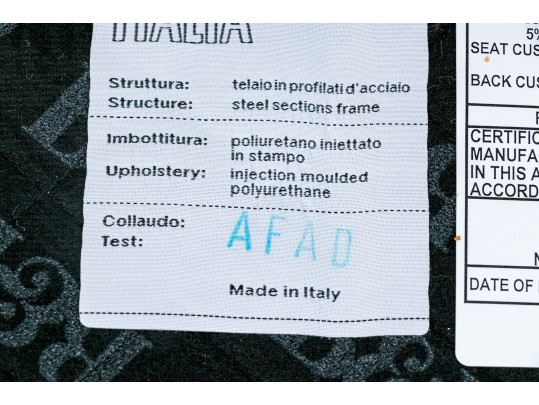 Vintage B & B Italia Upholstered Armchair