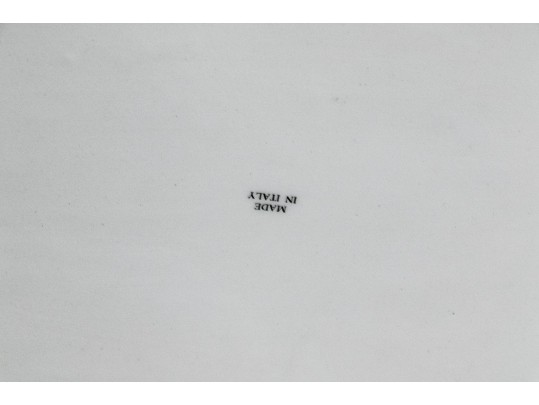 Italian Glazed Ceramic Umbrella Container