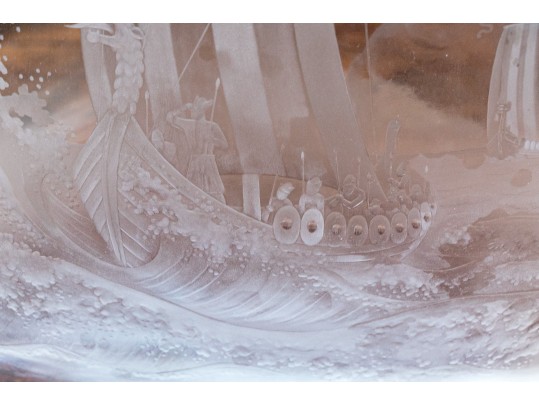 Fine Vintage Orrefors Expo Landberg Crystal Vase