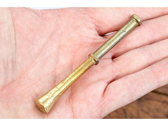 Fine Vintage Middle Eastern Brass Coffee Set