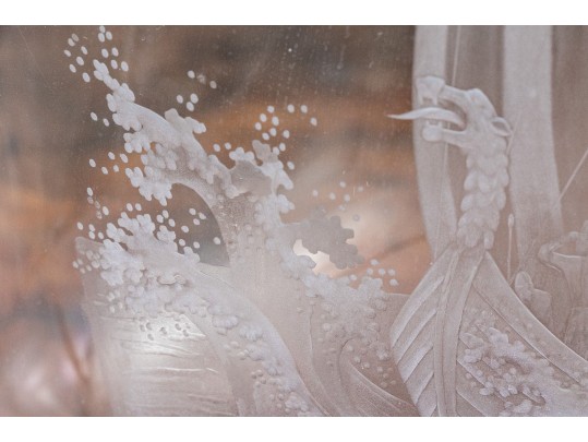 Fine Vintage Orrefors Expo Landberg Crystal Vase