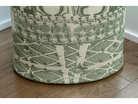 Italian Glazed Ceramic Umbrella Container