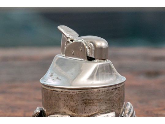 Vintage International Sterling And Brass Lighter