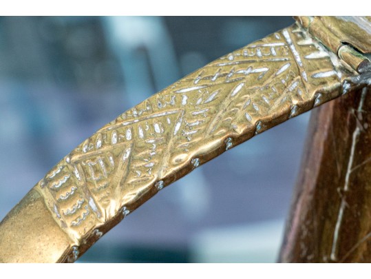 Collection Of Four Antique Middle Eastern Metal Ewers