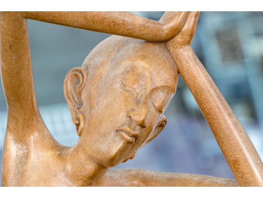 Bali Carved Wood Figure