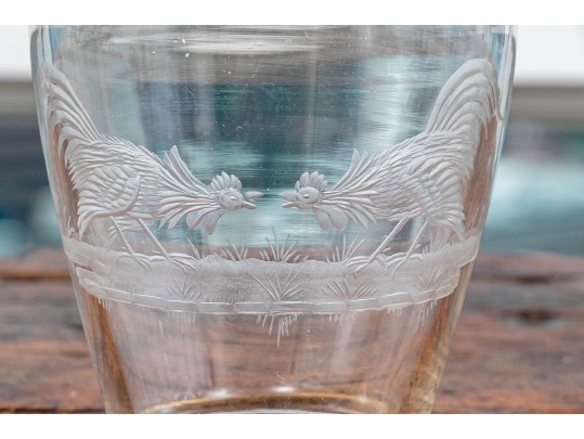 Vintage Glass Mixed Drink Decanter