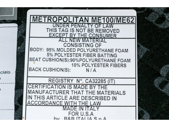 Vintage B & B Italia Upholstered Armchair