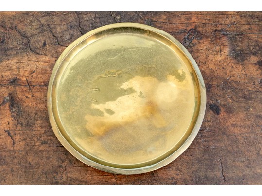 Fine Vintage Middle Eastern Brass Coffee Set