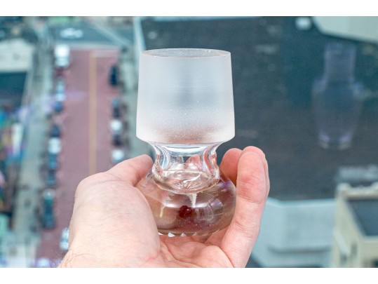 Vintage Glass Mixed Drink Decanter