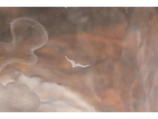 Fine Vintage Orrefors Expo Landberg Crystal Vase